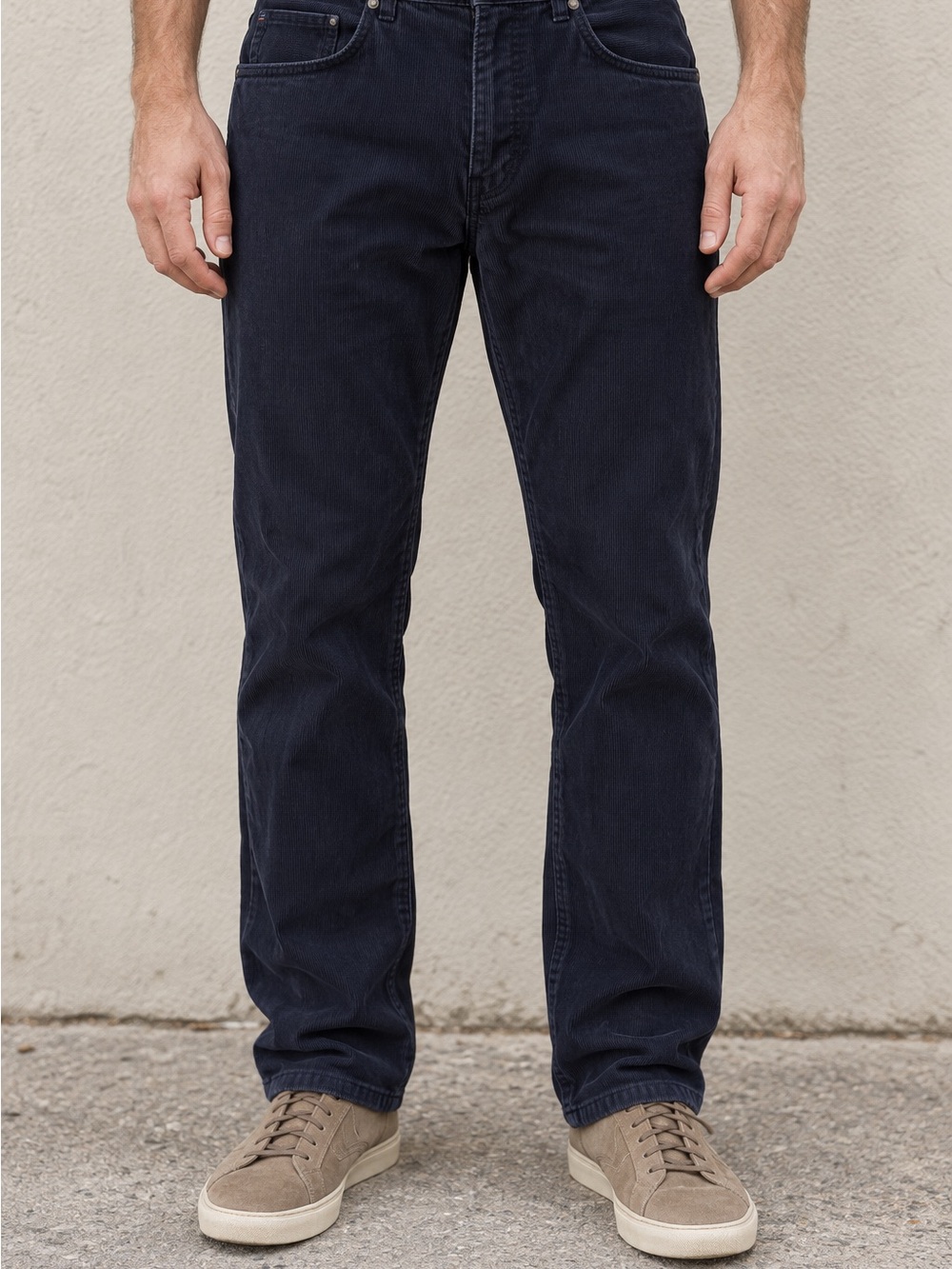 Patagonia Navy Organic Cotton Corduroy Straight Leg Pants Tagged 36x32